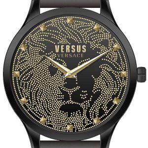 Versus by Versace VSPVQ0520 Domus Svart/Läder Ø40 mm