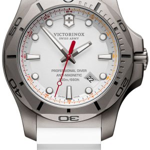 Victorinox 99999 Herrklocka 241811 Vit/Gummi Ø45 mm