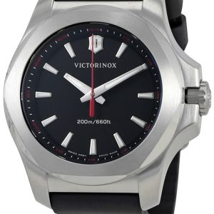 Victorinox Damklocka 241768 Svart/Gummi Ø37 mm