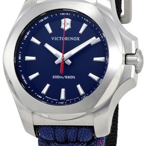 Victorinox Damklocka 241770 Blå/Textil Ø37 mm