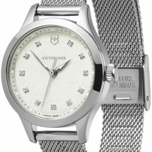 Victorinox Damklocka 241878 Vit/Stål Ø28 mm