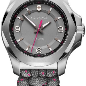 Victorinox Damklocka 241920 I.N.O.X Grå/Textil Ø37 mm