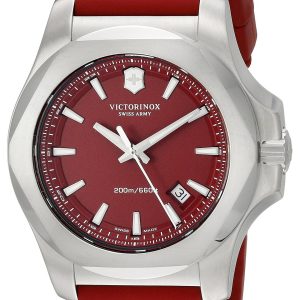 Victorinox Herrklocka 241719.1 Röd/Gummi Ø42 mm