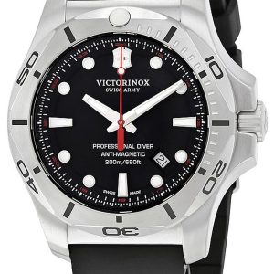 Victorinox Herrklocka 241733 Svart/Gummi Ø45 mm