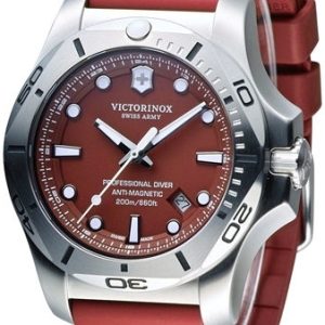 Victorinox Herrklocka 241736 I.N.O.X. Röd/Gummi Ø45 mm