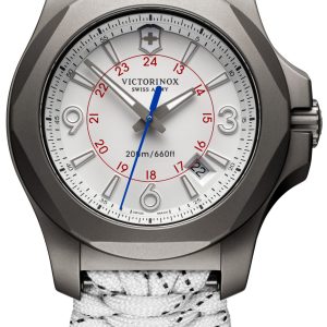 Victorinox Herrklocka 241772 Vit/Textil Ø43 mm