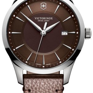 Victorinox Herrklocka 241805 Alliance Brun/Läder Ø40 mm