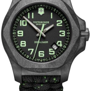 Victorinox Herrklocka 241859 Svart/Textil Ø43 mm