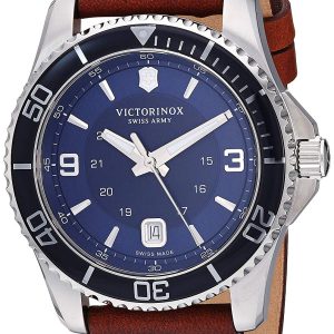 Victorinox Herrklocka 241863 Maverick Blå/Läder Ø43 mm