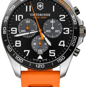 Victorinox Herrklocka 241893 Svart/Gummi Ø42 mm