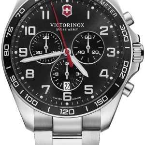 Victorinox Herrklocka 241899 Svart/Stål Ø42 mm