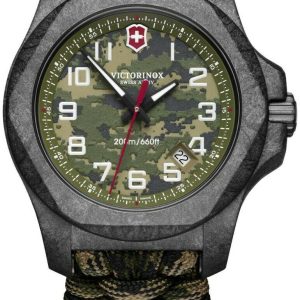 Victorinox Herrklocka 241927.1 I.N.O.X. Grön/Textil Ø43 mm