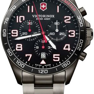 Victorinox Herrklocka V241890 Fieldforce Svart/Stål Ø42 mm