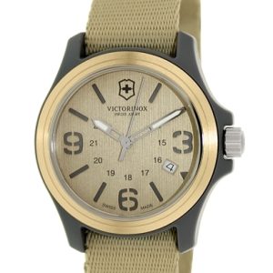 Victorinox Original Herrklocka 241516 Brun/Textil Ø40 mm