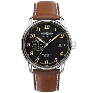 Zeppelin LZ-127 Graf Automatic 86682 - Herr - 40 mm - Analogt - Automatiskt - Mineralglas