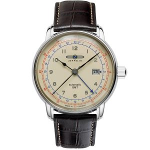 Zeppelin Los Angeles Automatic GMT 76685 - Herr - 42 mm - Analogt - Automatiskt - Mineralglas