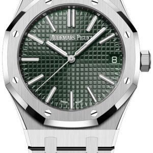 Audemars Piguet Herrklocka 15510ST.OO.1320ST.04 Royal Oak Grön/Stål