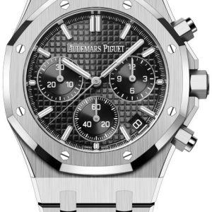 Audemars Piguet Herrklocka 26240ST.OO.1320ST.02 Royal Oak Svart/Stål