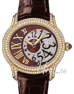 Audemars Piguet Millenary Damklocka 77302BA.ZZ.D094CR.01 Brun/Läder