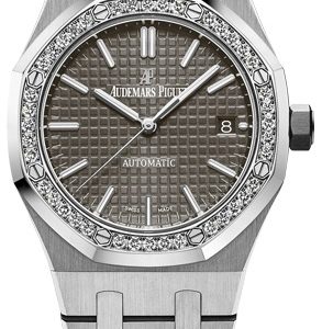 Audemars Piguet Royal Oak Damklocka 15451ST.ZZ.1256ST.02 Grå/Stål