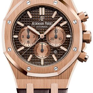 Audemars Piguet Royal Oak Herrklocka 26331OR.OO.D821CR.01 Brun/Läder