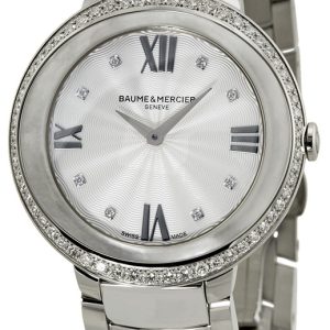 Baume & Mercier Damklocka 10199 Promesse Silverfärgad/Stål