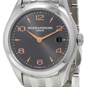 Baume & Mercier Damklocka 10209 Clifton Grå/Stål Ø30 mm