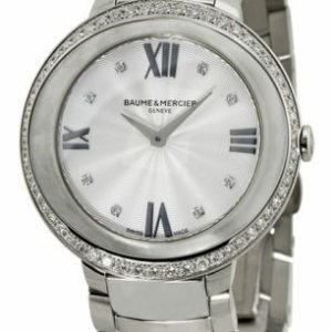 Baume & Mercier Damklocka M0A10199 Promesse Silverfärgad/Stål