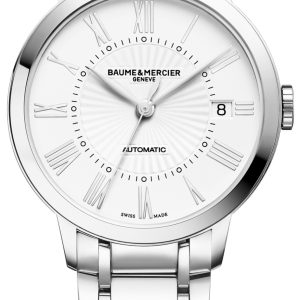 Baume & Mercier Damklocka M0A10220 Classima Vit/Stål Ø36.5 mm