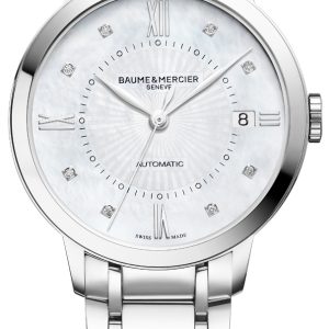 Baume & Mercier Damklocka M0A10221 Classima Silverfärgad/Stål