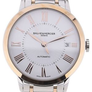 Baume & Mercier Damklocka M0A10223 Classima Vit/Roséguldstonat