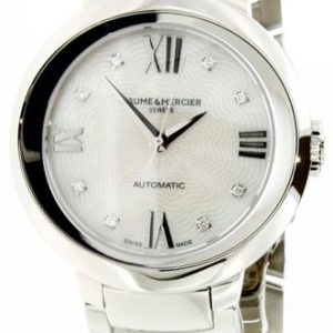 Baume & Mercier Damklocka M0A10238 Promesse Vit/Stål Ø30 mm