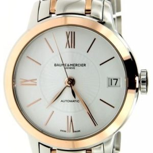 Baume & Mercier Damklocka M0A10269 Classima Vit/Roséguldstonat