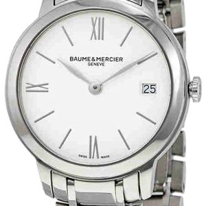 Baume & Mercier Damklocka M0A10335 Classima Vit/Stål Ø31 mm