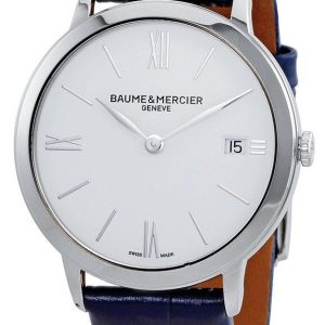 Baume & Mercier Damklocka M0A10355 Classima Vit/Läder Ø36.5 mm