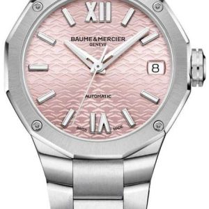 Baume & Mercier Damklocka M0A10675 Riviera Rosa/Stål Ø33 mm