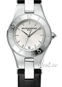 Baume & Mercier Damklocka MOA10008 Linea Silverfärgad/Läder