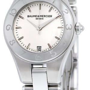 Baume & Mercier Damklocka MOA10009 Linea Silverfärgad/Stål Ø27