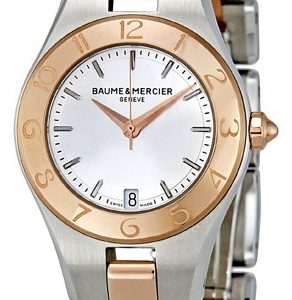 Baume & Mercier Damklocka MOA10015 Linea Silverfärgad/Stål Ø27