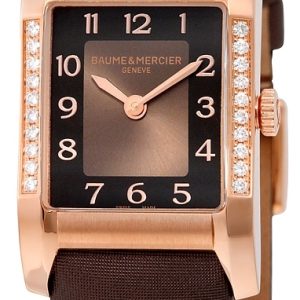 Baume & Mercier Damklocka MOA10093 HAMPTON Brun/Satin