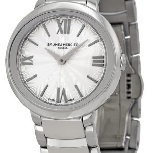 Baume & Mercier Damklocka MOA10157 PROMESSE Silverfärgad/Stål