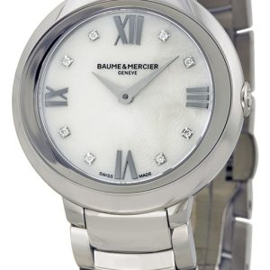 Baume & Mercier Damklocka MOA10158 PROMESSE Silverfärgad/Stål