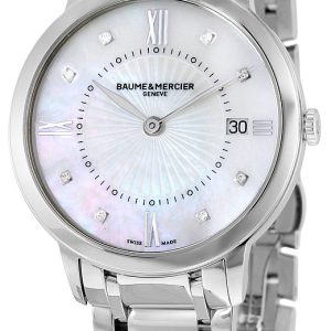 Baume & Mercier Damklocka MOA10225 Classima Vit/Stål Ø37 mm