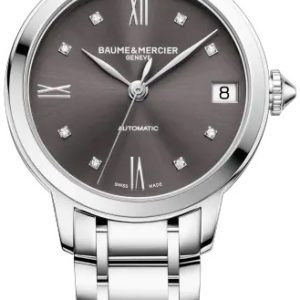 Baume & Mercier Damklocka MOA10610 Classima Grå/Stål Ø31 mm