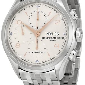 Baume & Mercier Herrklocka M0A10130 Clifton Silverfärgad/Stål