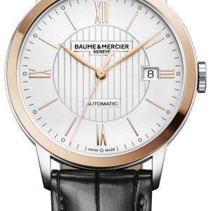 Baume & Mercier Herrklocka M0A10216 Classima Silverfärgad/Läder