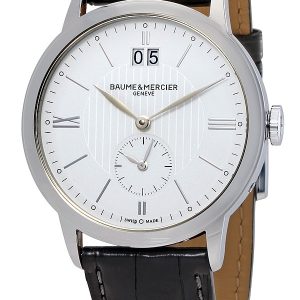 Baume & Mercier Herrklocka M0A10218 Classima Silverfärgad/Läder