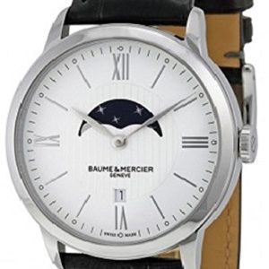 Baume & Mercier Herrklocka M0A10219 Classima Silverfärgad/Läder