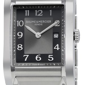 Baume & Mercier Herrklocka MOA10021 Hampton Svart/Stål 40x27.1 mm