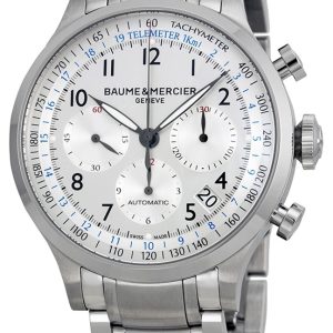 Baume & Mercier Herrklocka MOA10064 CAPELAND Silverfärgad/Stål